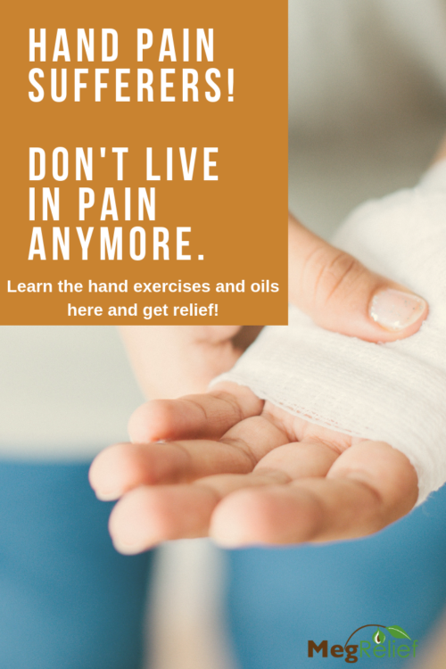 No more hand pain hand pain, joint pain relief