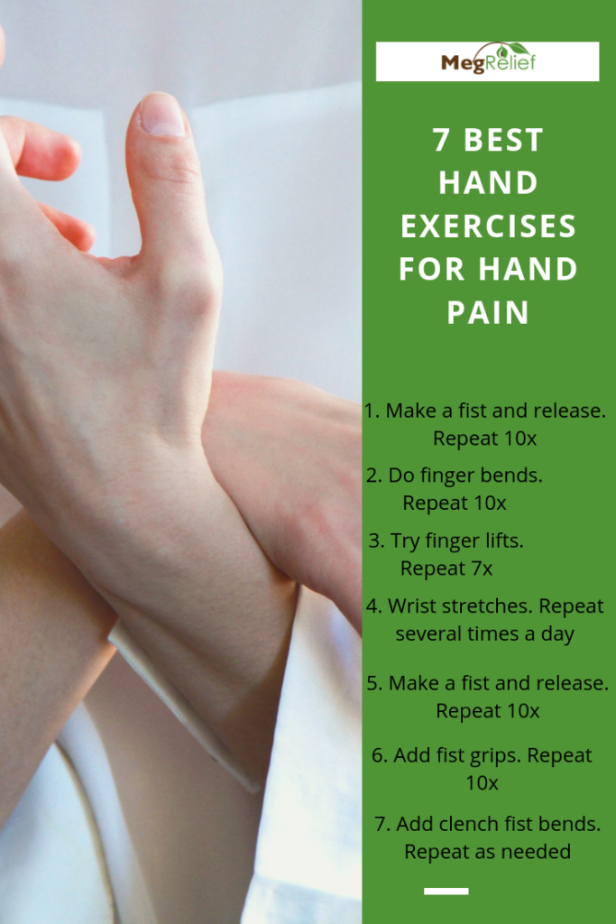 Hand pain exercises